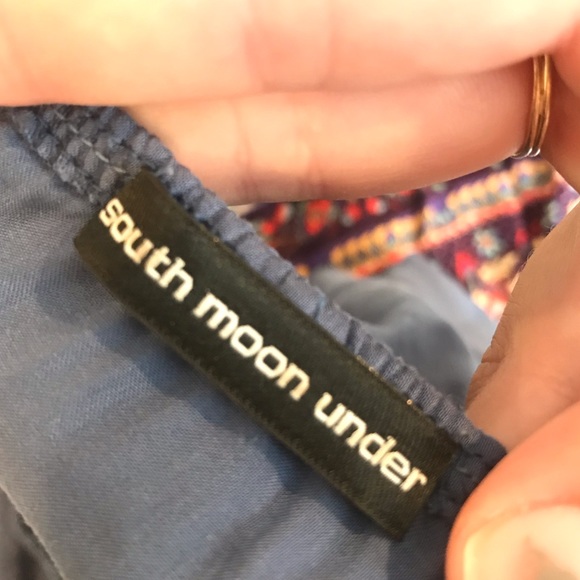 Strapless Blue Romper - Picture 5 of 5